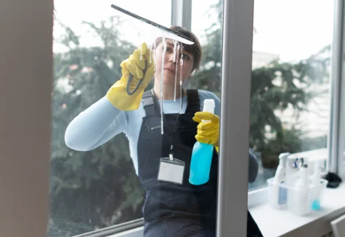 Nettoyage de vitres intérieures et extérieures à Lavardin